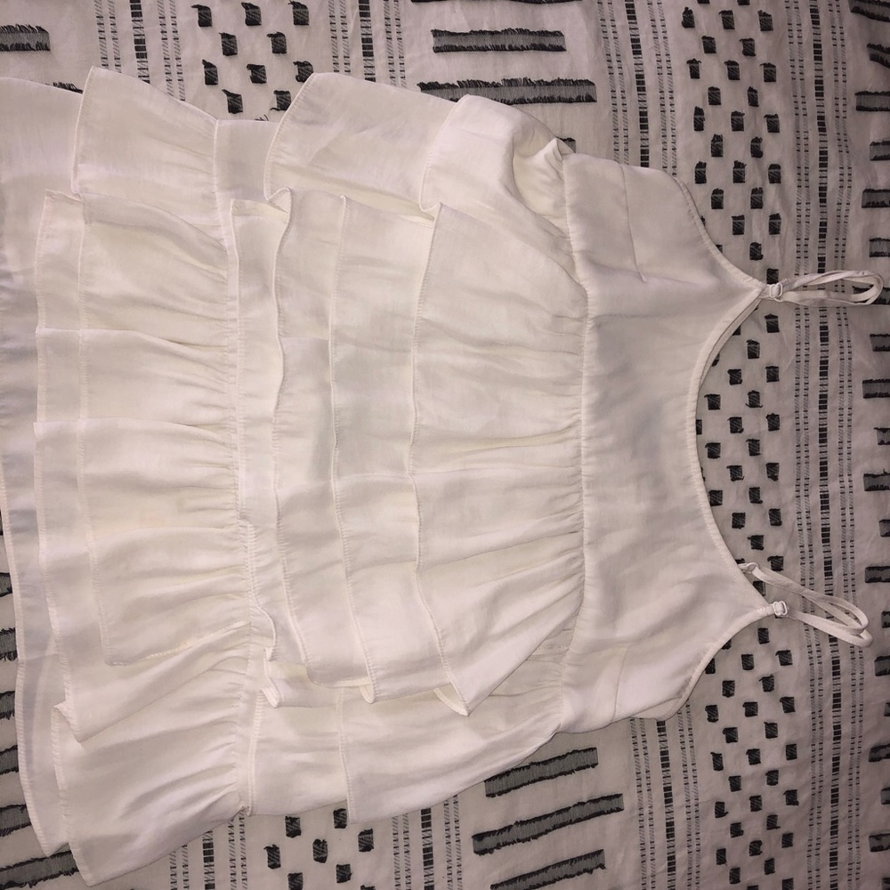 Who What Wear Ruffle Tank